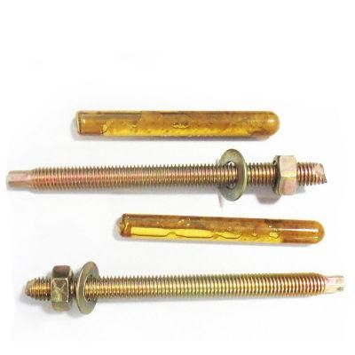 China Wholesale Fastener Hardware Chemical Anchor with Hex Flange Nut Used for Concrete Construction Wholesale