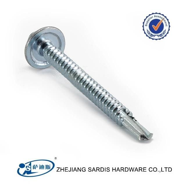 Hex Flange Head Self Drilling Screw with PVC Washer