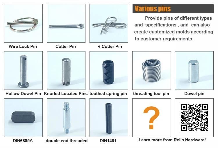 Stainless Steel Cotter Pin DIN94 Split Pin Micro Spring Pins
