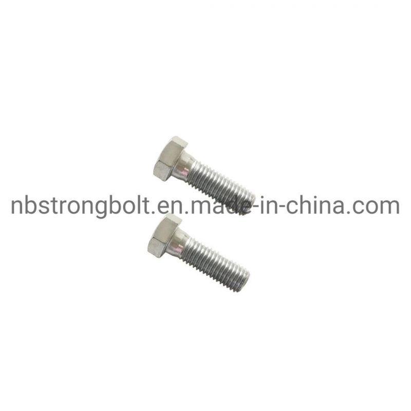 Grade 8 Customized Half Thread ANSI/ASME B18.2.1 Hex Cap Screw