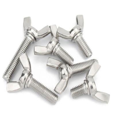 with Wing Nut Wing Head Bolt Hebei Factory Butterfly Bolt and Nut/Butterfly Bolt