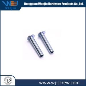 Manufacturer OEM Thin Round Head Knurling Rivets, Countersunk Head Solid Knurl Rivets