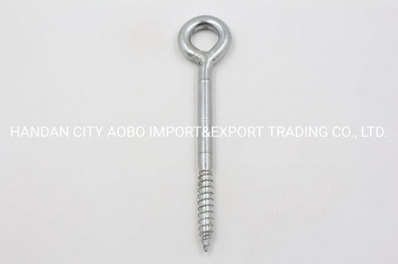 Construction Materials M12*230 Welded Eye Bolt with Lag Screw