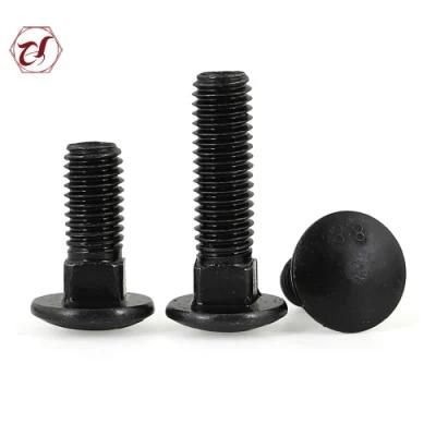 DIN603 Mushroom Head Yellow Bolt Zinc Plated Carriage Bolt