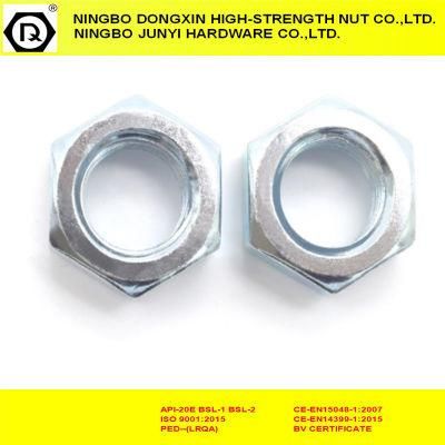 Carbon Steel DIN934 Zinc Plated Fasteners Hex Nuts