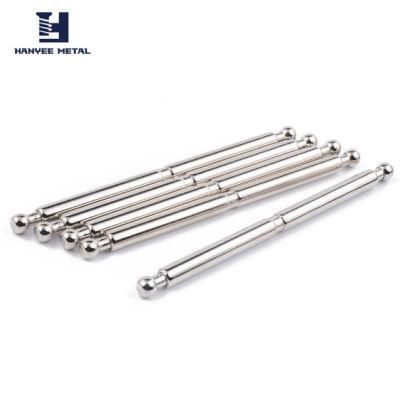 Customized Steel Double Head Middle Slotted Pin