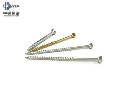 6X1-1/4 Phillips Bugle Head Flat Head Drywall Screws with Zinc Plated Fine Thread Tapping Screws