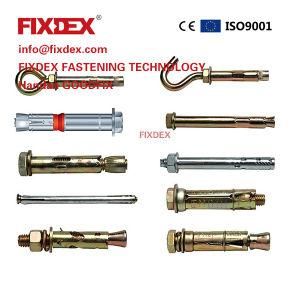 Hex Bolt Sleeve Anchor with Hexagon Head Expansion Bolt Zinc Plated