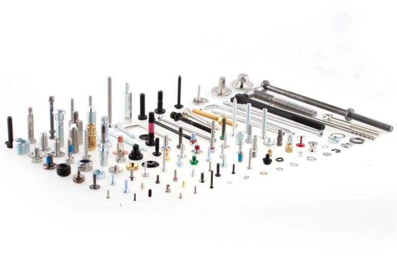 Customized Flat Head Precision Small Micro Anti-Loose Screw