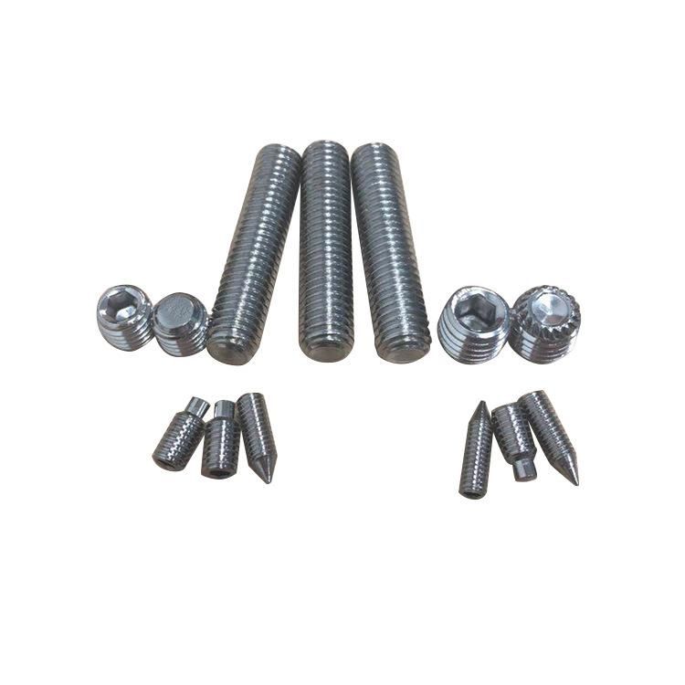 DIN914 Socket Set Screw with Sharp Point M6