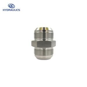 Stainless Steel Jic Male X Jic Male Hydraulic Adapter/Hydraulic Fitting/Connector