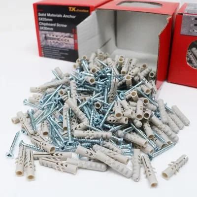 PA Fish Anchor Screw Anchor Kit Plastic Wall Plug