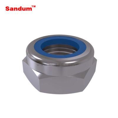 DIN985 ISO10511 Prevailing Torque Type Hexagon Nuts with Nylon Insert, Low Type