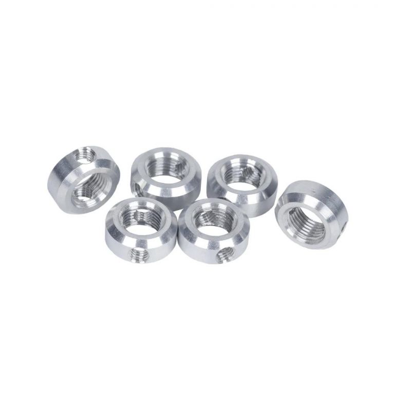 Round Nut, Aluminum Nuts, Drilling Nut, CNC Machining Nuts, Customized