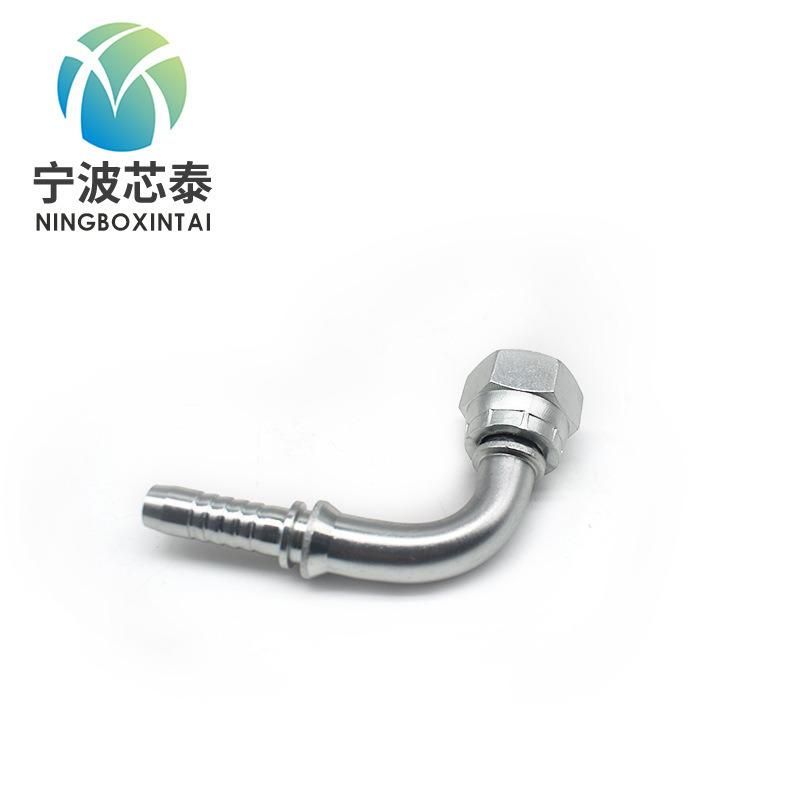 OEM ODM Factory Bsp Female 60 Cone 90 Elbow Straight Hydraulic Hose Ferrule End Fittings Hydraulic Hose Adapter Reducer Pipe Fitting