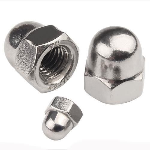 M4-M24 Black Carbon Steel DIN1587 DIN917 Hexagon Dome Cap Nut