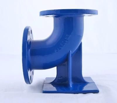 Ductile Iron Double Flange Duckfoot Bend/Elbow