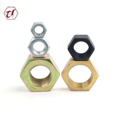 High Quality Hex Heavy Nut with Black Oxide