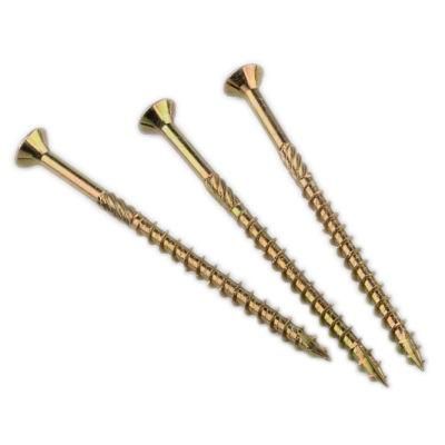 10b21 Tx Wafer Head Chipboard Screw with T17 Cut Point Yzp Wax