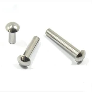 GB867 M2-6 Plain Surface Treatment Stainless Steel Round Head Rivet