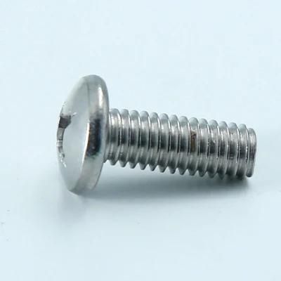 Factory Stainless Steel Hot Sale Pan Head Machine Round Head Screws