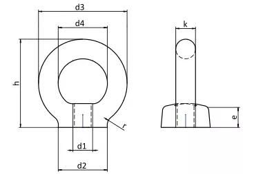 Stainless Steel DIN 582 Eye Nut