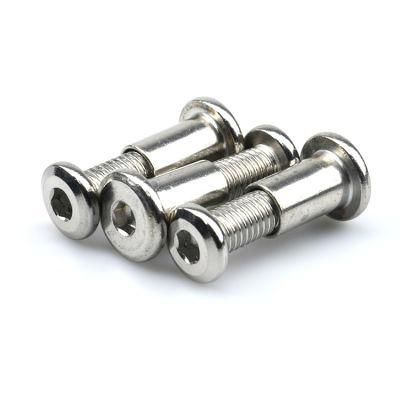 Satinless Steel 304 M6 Hex Socket Flat Head Chicago Screw