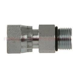 Fs6412 Fittings SAE O-Ring Face Seal Orfs Female Swivel X SAE O-Ring Boss Orb Male Straight Adapter