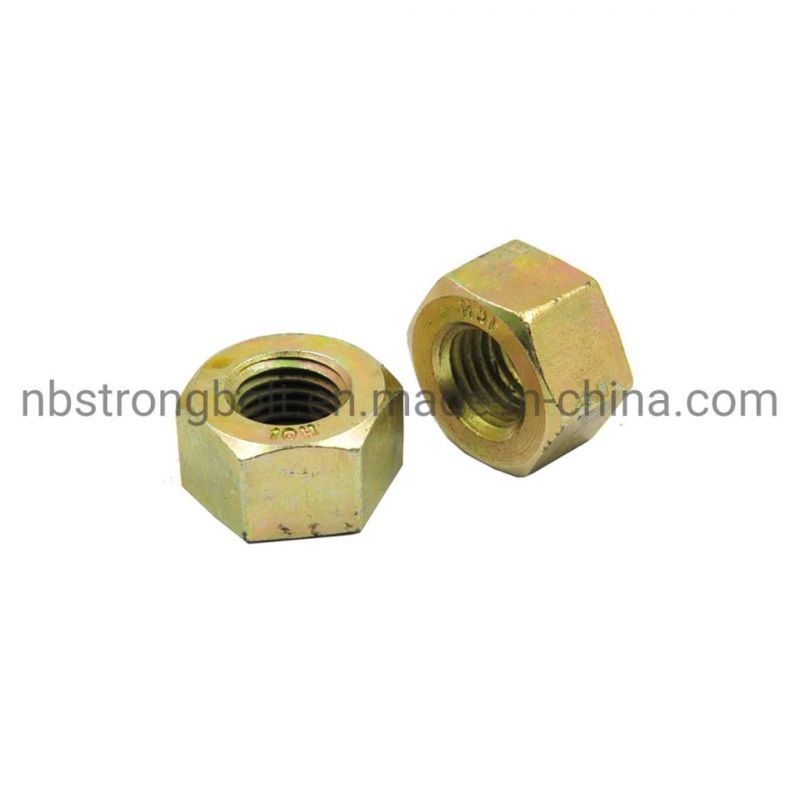 DIN934 Hex Nut Class 8 White Zinc Plated More Than 10 Years Produce Expricence Factory