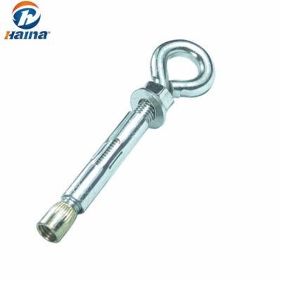 Made in China Zinc Plated Expansion Anchor with Eye Bolt, Anchor Eye Bolt