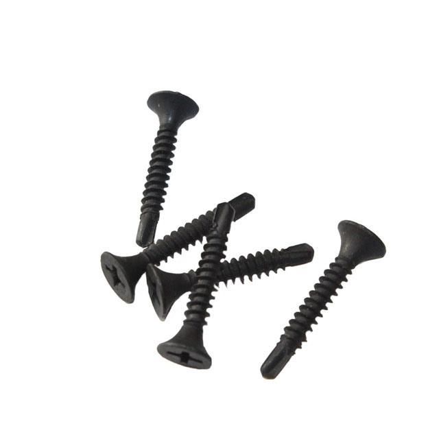 Black Phosphating Countersunk Head Self Drilling Drywall Screws
