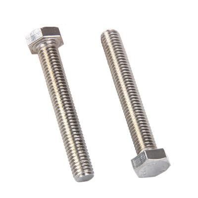 Top Quality DIN933 Bolt with Washer Nut Ss Hex Bolt
