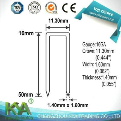 Galvanized B7 Series Heavy Duty Staples for Packaging