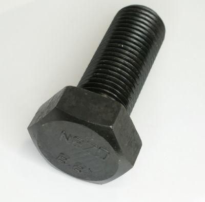 Plain Finish Zp DIN933/931 Fastener 4.8 8.8 Grade Bolt with Nut