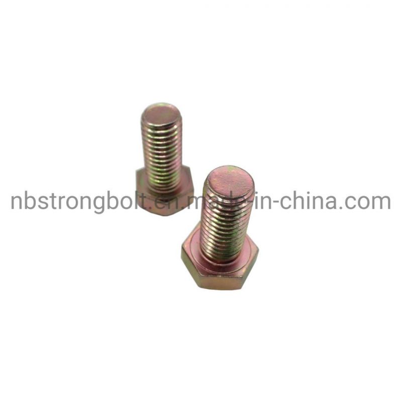 DIN933 Screw Hex Bolt Cl. 8.8 with Yzp