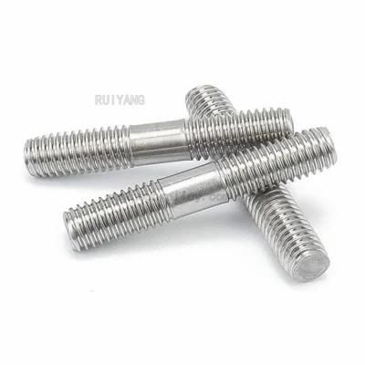 Fastener GB897 Stainless Steel Double End Stud Bolt (SS304 SS316 2205)
