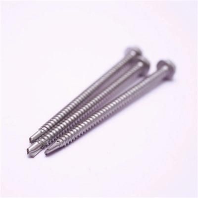 Hex Washer Head Self-Drilling Screw Ss 410