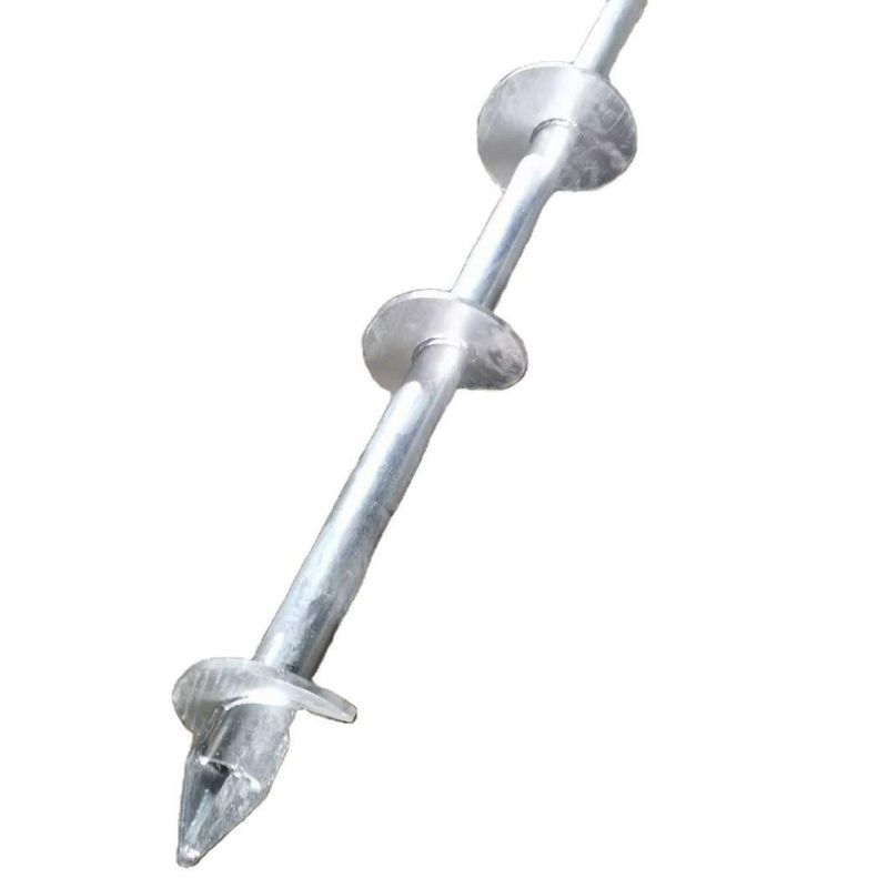Amazon Heavy Duty Fastener Trampoline Anchors Hexagonal Stake Shaft Earth Ground Anchoring Easily Use Drill Ground Anchors Tent Stakes Dog Tie out Stake