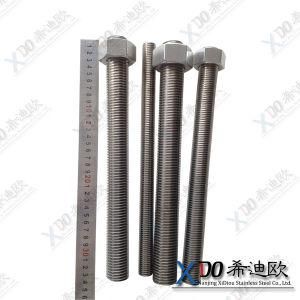 254smo Factory Production Ss Full Thread Bolt Threaded Rod