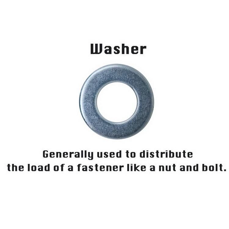Carbon Steel Washer Set Zinc Plated Metal Washer