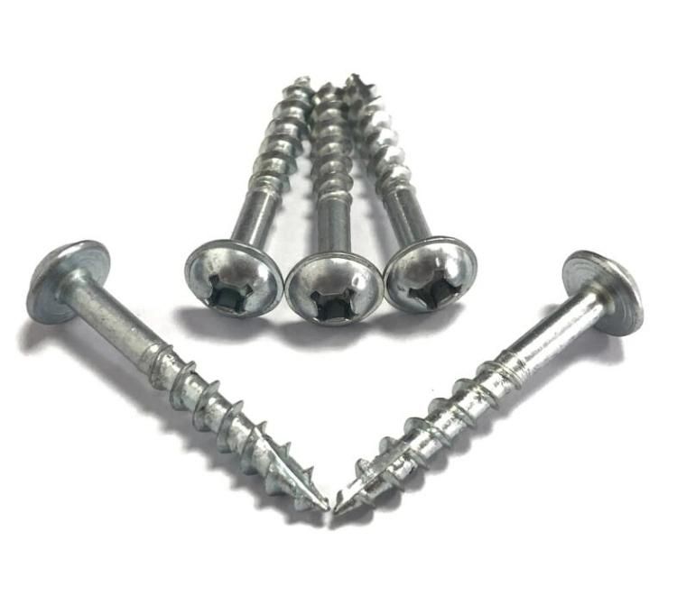 Square Drive #2 Round Washer Head Pocket Hole Screws