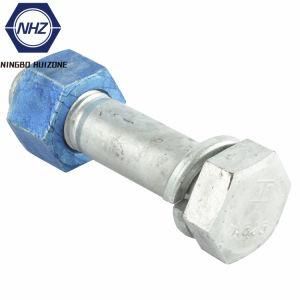 Assemblied ASTM A325 Type 1 Heavy Hex Bolts with A194 2h &amp; A563 Dh Heavy Hex Nuts