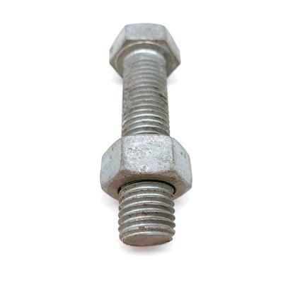 A325 Grade 2/5/8 Carbon Steel Hot DIP Galvanized Hex Power Bolt