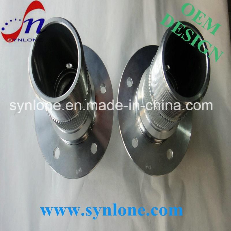 Forging and Machining Steel Galvanize Splined Hub
