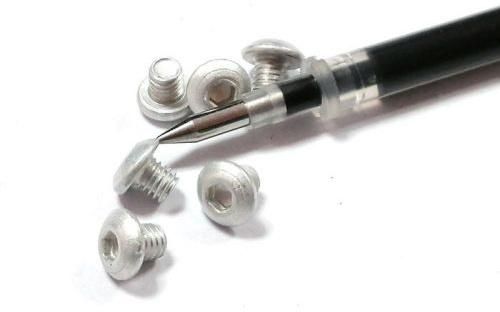 ISO7380 Small Aluminum Small Micro Mini Allen Button Socket Screw