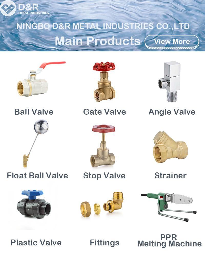 Brass Garden Pipe Flat End Caps for Outdoor Water Pipe
