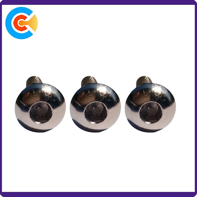 Carbon Steel Half Thread Hexagon Socket Head Cap Screw