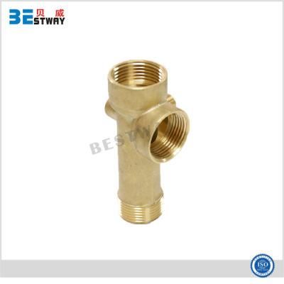 5 Way Brass Fitting for Pipe &amp; Hose