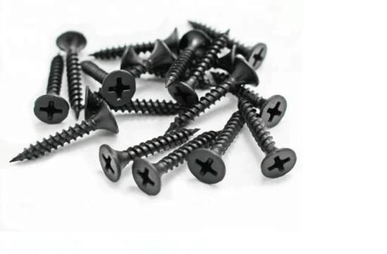 South Africa Colombia Zambia Market/1/2" to 4 " 1000PCS/Box Black Coarse Thread Drywall Screw/Tanzania Market Drywall Screw