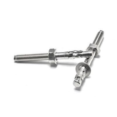 Anchor Bolt Concrete Heat Treatment Anchor Bolt Stainless Steel L-Shaped Wedge Anchor Through Bolt Bolt and Nut Fastener